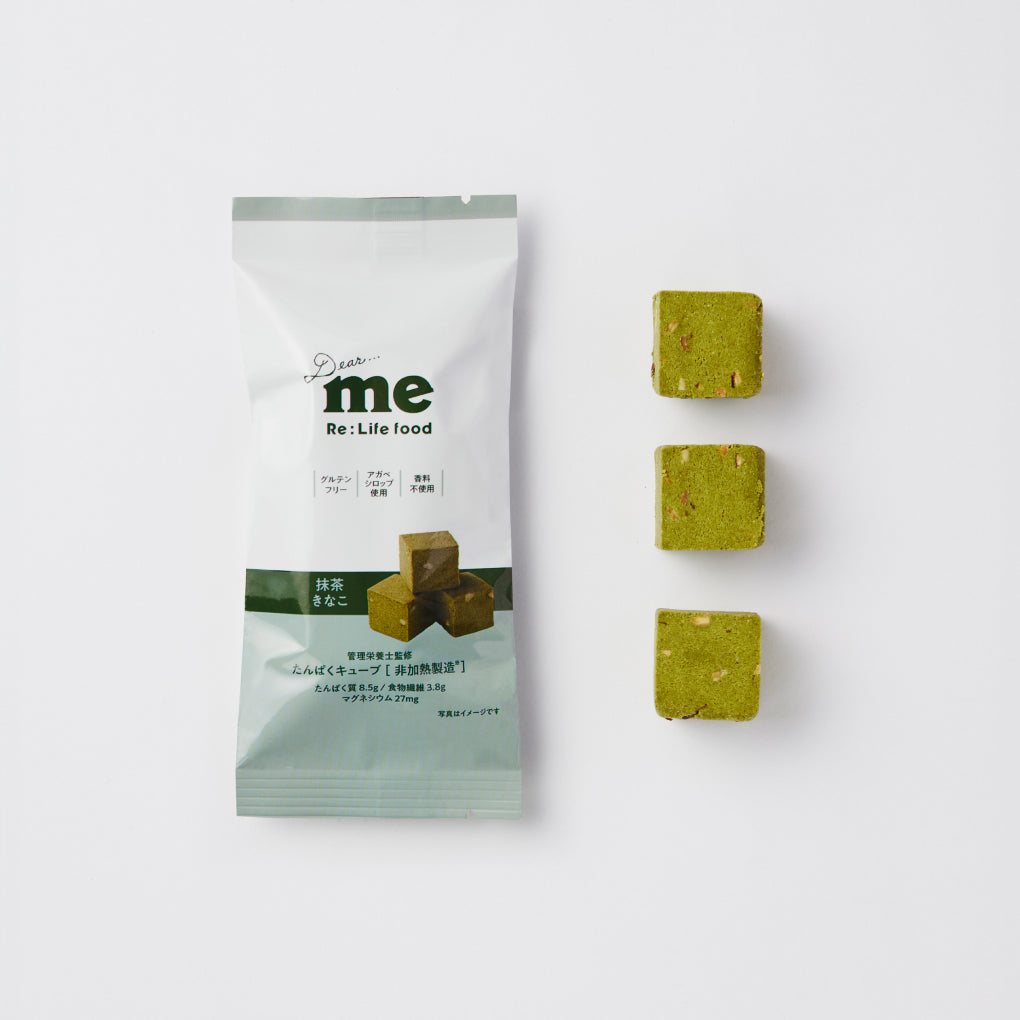 Dear me たんぱくキューブ® 非加熱製造 6本セット（アソート／抹茶